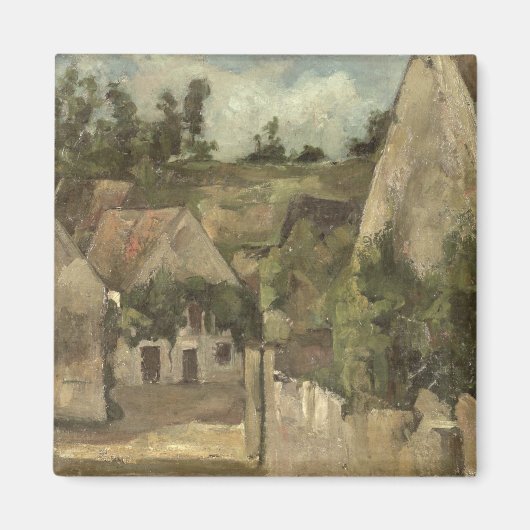 ポールセザンヌ | Rue Remy, Auversの十字路 マグネット (正面)