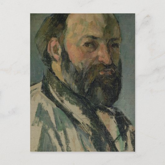 ポールセザンヌ | Self Portrait（自画像）、c.1877-80 ポストカード (正面)