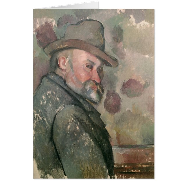 ポールセザンヌ | Self Portrait, 1890-94 (正面)