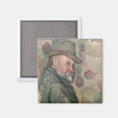 ポールセザンヌ | Self Portrait, 1890-94 マグネット (正面/裏面)