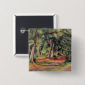 ポールセザンヌ| Sous-bois 1890-94年 缶バッジ (正面&裏面)