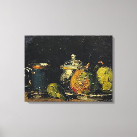 ポールセザンヌ | Still Life, c.1865 キャンバスプリント (正面)