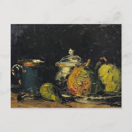 ポールセザンヌ | Still Life, c.1865 ポストカード (正面)