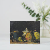 ポールセザンヌ | Still Life, c.1865 ポストカード (スタンド正面)