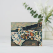 ポールセザンヌ | Still Life of Peaches and Pears, 18 ポストカード (スタンド正面)