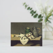 ポールセザンヌ | Still Life with a Kettle, c.1869 ポストカード (スタンド正面)