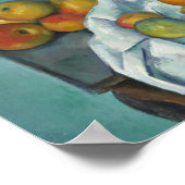 ポールセザンヌ | Still Life with Appleとポット ポスター (角)