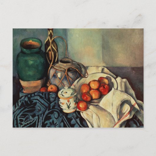 ポールセザンヌ | Still Life with Apple, 1893-94 ポストカード (正面)