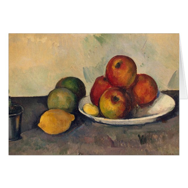 ポールセザンヌ | Still life with Apple, c.1890 (正面横)