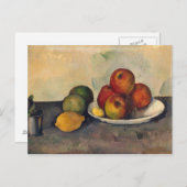 ポールセザンヌ | Still life with Apple, c.1890 ポストカード (正面/裏面)
