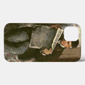 ポールセザンヌ | The Artist's Father, 読'L' �v � Case-Mate iPhoneケース (裏面 (横))