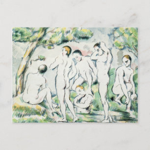 ポールセザンヌ   The Bather, Smallプレート ポストカード