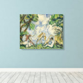 ポールセザンヌ | The Battle of Love, c.1880 (油オン) キャンバスプリント (インサイチュ (ウッドフロア))