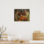 ポールセザンヌ | The Card Players, 1893-96 ポスター (キッチン)