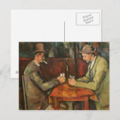 ポールセザンヌ | The Card Players, 1893-96 ポストカード (正面/裏面)