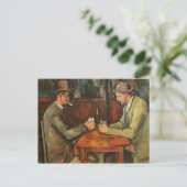 ポールセザンヌ | The Card Players, 1893-96 ポストカード (スタンド正面)