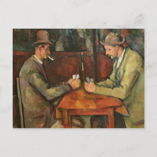 ポールセザンヌ The Card Players, 1893-96 ポストカード