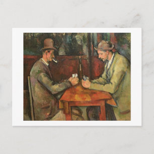 ポールセザンヌ   The Card Players, 1893-96 ポストカード