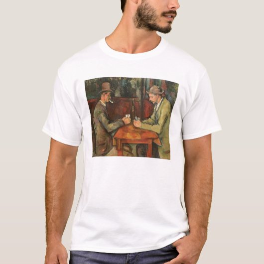 ポールセザンヌ | The Card Players, 1893-96 Tシャツ (正面)