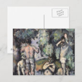 ポールセザンヌ | The Five Bather, c.1875-77 ポストカード (正面/裏面)