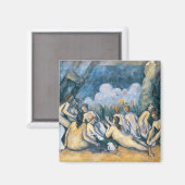 ポールセザンヌ | The Large Bathers, c.1900-05 マグネット (正面/裏面)