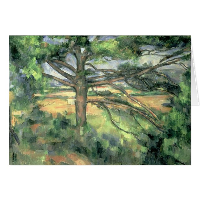 ポールセザンヌ | The Large Pine, 1895-97 (正面横)