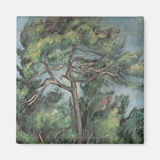 ポールセザンヌ | The Large Pine, c.1889 マグネット (正面)