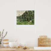 ポールセザンヌ | The Poplars, c.1879-82 ポスター (キッチン)