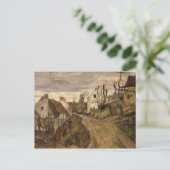 ポールセザンヌ | The Village Road, Auvers, c.1872-73 ポストカード (スタンド正面)