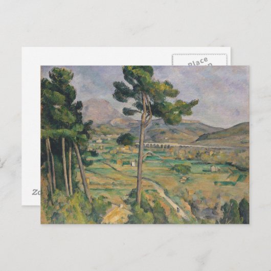 ポールセザンヌ | viaductを使用した風景 ポストカード (正面/裏面)