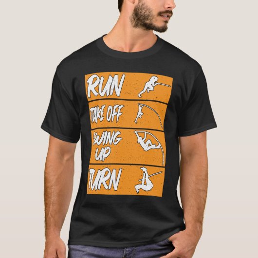 ポールバルトトラックラン振り上げターン ポールバルト Tシャツ (正面)