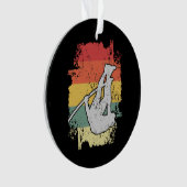 ポールバーター用ポールヴォールティングデザイン オーナメント (正面)