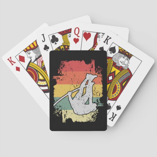 ポールバーター用ポールヴォールティングデザイン トランプ (裏面)