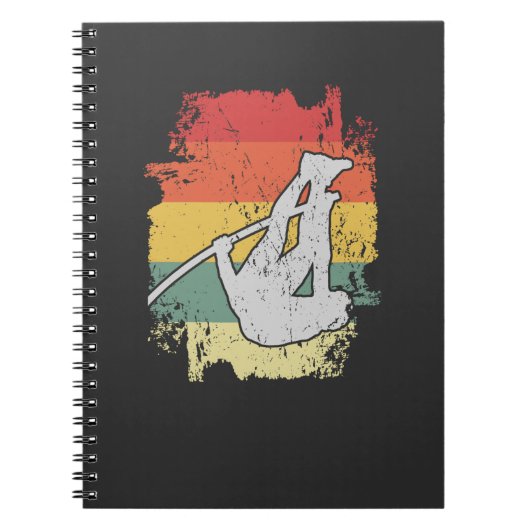 ポールバーター用ポールヴォールティングデザイン ノートブック (正面)