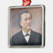 ポールバートのポートレート メタルオーナメント (左)