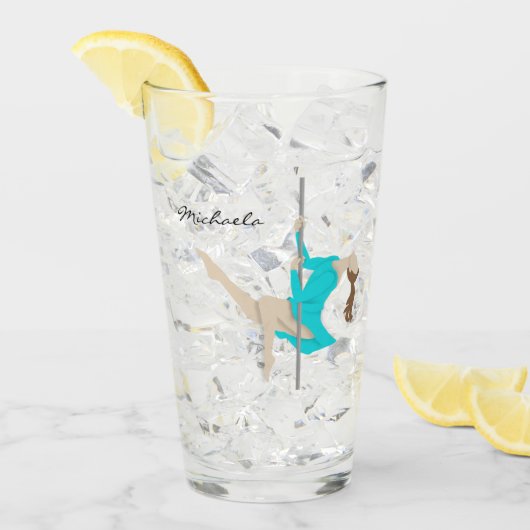 ポールフィットネス タンブラーグラス (アイス正面)