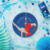 ポールフィットネス ペーパープレート (パーティー)