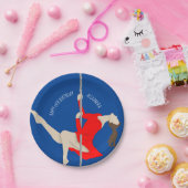 ポールフィットネス ペーパープレート (パーティー)