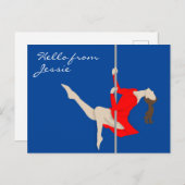 ポールフィットネス ポストカード (正面/裏面)