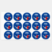 ポールフィットネス ラベル (シート)