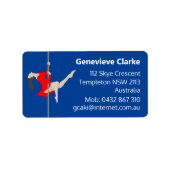 ポールフィットネス ラベル (正面)