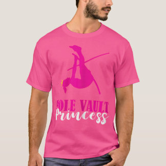 ポールボルトプリンセスクラウンポールボルト高ジャンピ Tシャツ