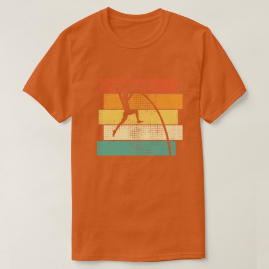 ポールボルトレトロ4 Tシャツ (デザイン正面)