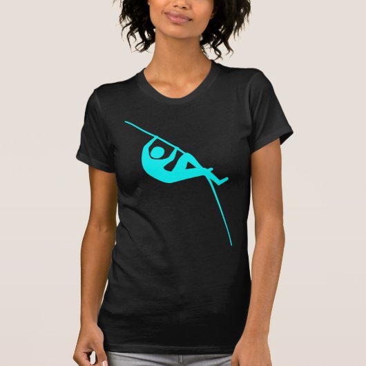 ポールボルト – シアン Tシャツ (正面)