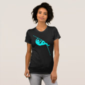 ポールボルト – シアン Tシャツ (正面フル)