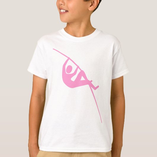 ポールボルト – ピンク Tシャツ (正面)