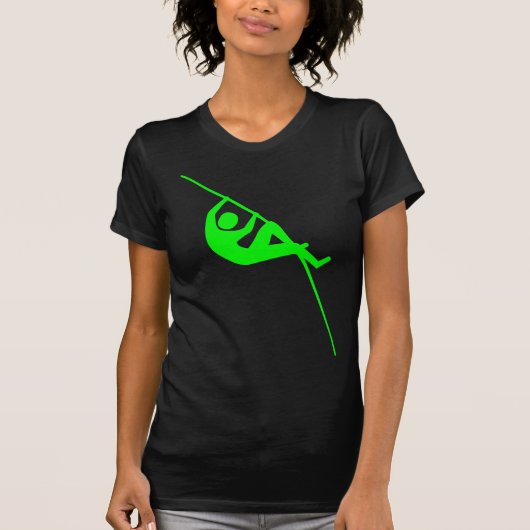 ポールボルト – 緑 Tシャツ (正面)