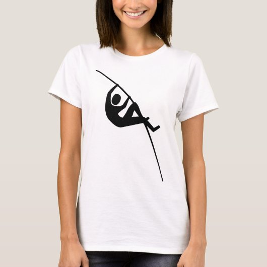 ポールボルト – 黒 Tシャツ (正面)