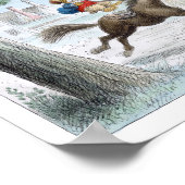 ポールリバーズライドプリントバイウォレストリップ ポスター (角)