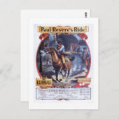 ポールリバーズライドヴィンテージソングブックカバー ポストカード (正面/裏面)